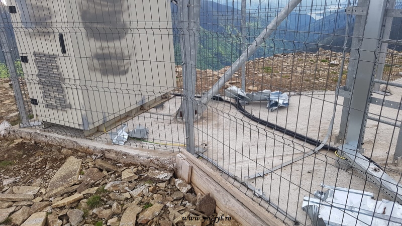Ecou radio peste Munții Făgăraș