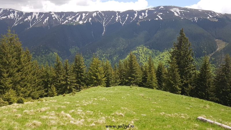Ecou radio peste Munții Făgăraș