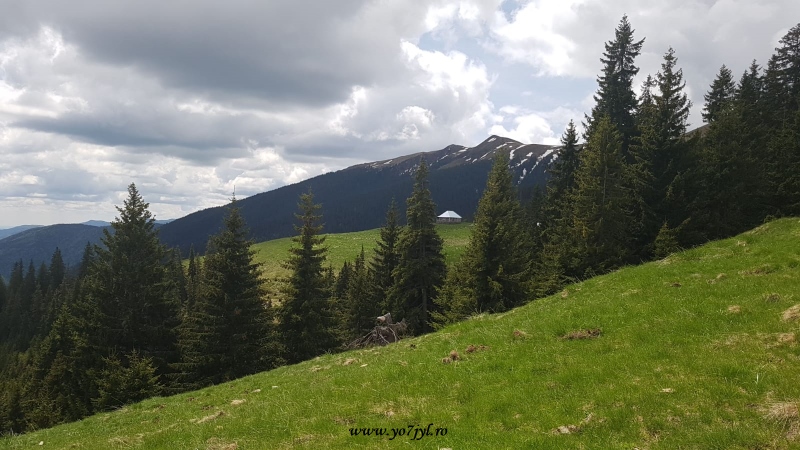 Ecou radio peste Munții Făgăraș