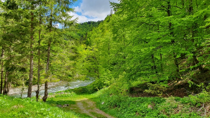Ecou radio peste Munții Făgăraș