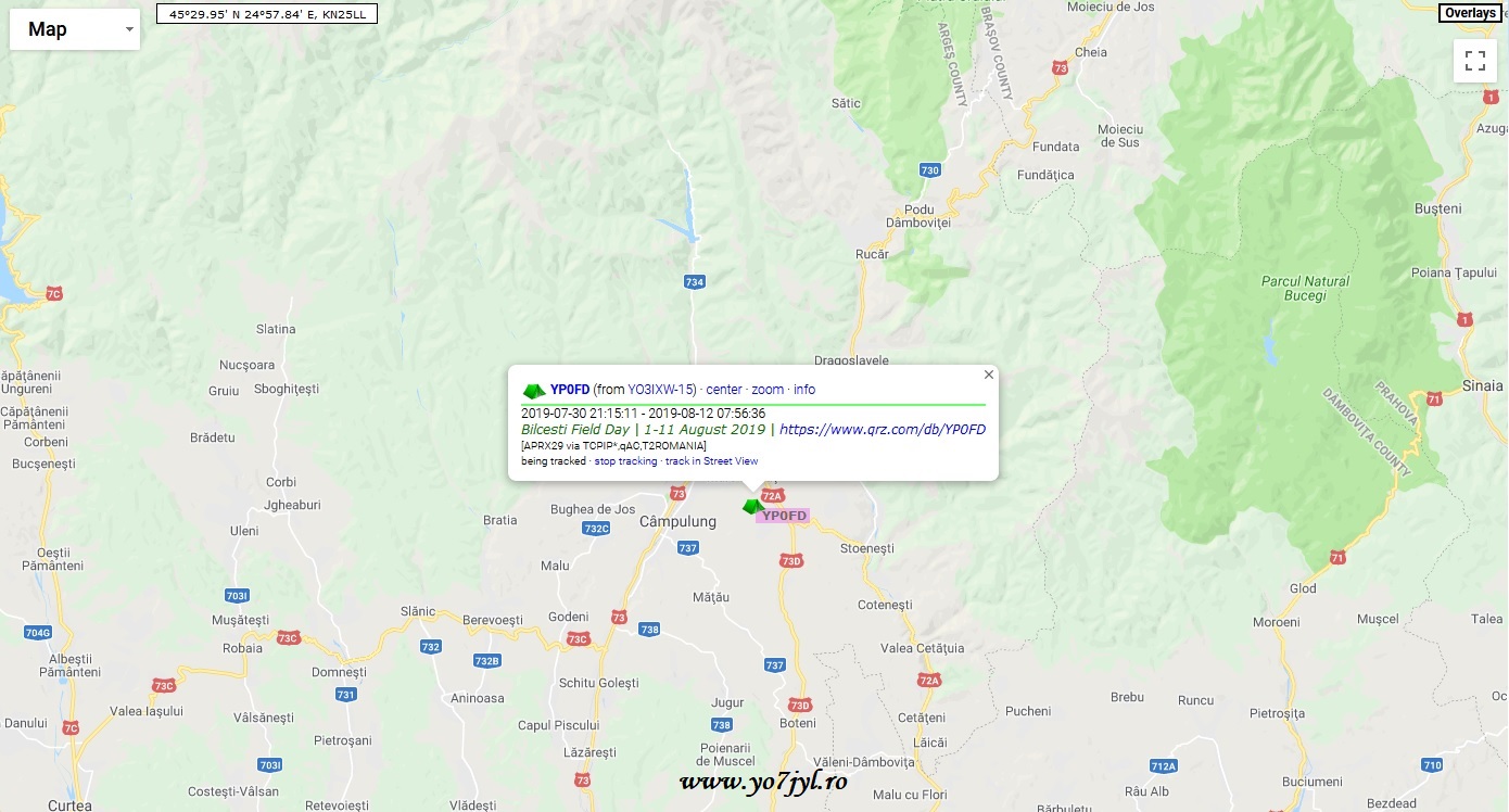 YP0FD- Sărbătoarea naturii la Field Day - august 2019