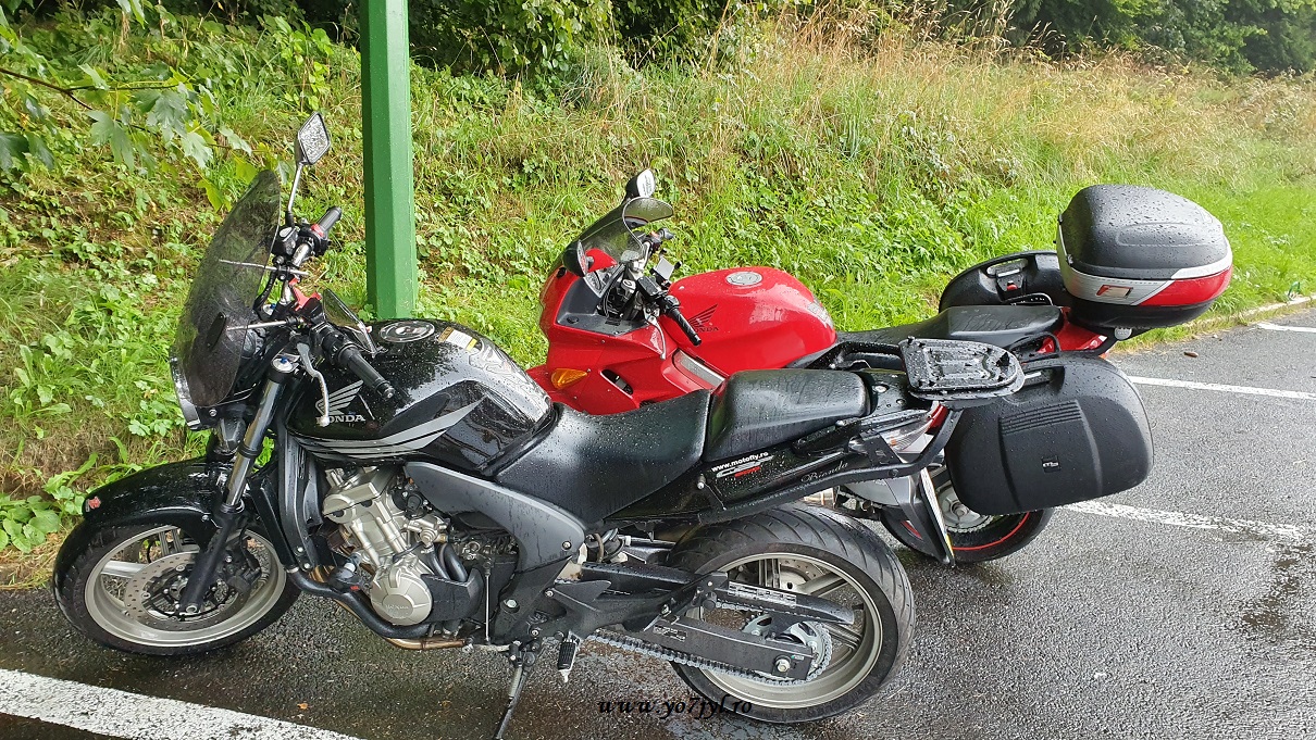 Hoinari cu motocicletele pe meleaguri brașovene